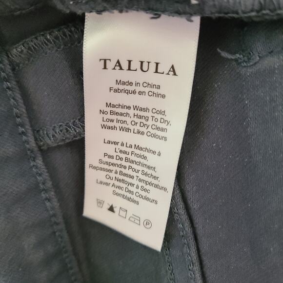 Talula Women Shorts Size 28 Cut Off High Rise Gray‎ Wash Jean Denim Western Boho - Picture 10 of 16